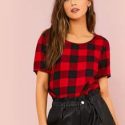 Buffalo Plaid Top