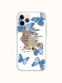 Butterfly Clear Phone Case