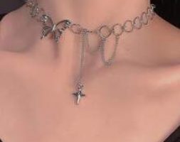 Butterfly Decor Chain Necklace