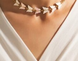 Butterfly Decor Chain Necklace