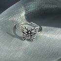 Butterfly Decor Cuff Ring