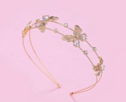 Butterfly Decor Hair Hoop