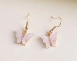 Butterfly Drop Earrings