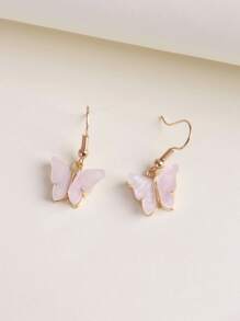 Butterfly Drop Earrings