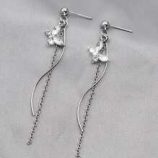 Butterfly Drop Earrings