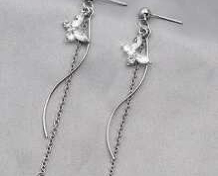 Butterfly Drop Earrings