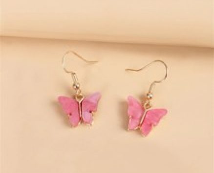 Butterfly Drop Earrings