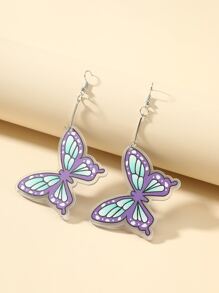 Butterfly Drop Earrings