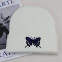 Butterfly Embroidery Beanie