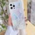 Butterfly Pattern Phone Case With Hand Strap