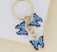 Butterfly Pendant Keychain