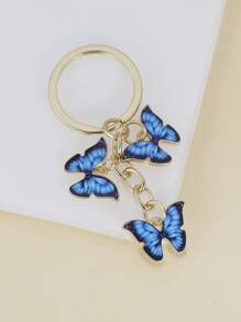 Butterfly Pendant Keychain