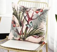 Butterfly Print Cushion Cover Without Filler
