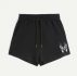 Butterfly Print Drawstring Shorts