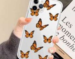 Butterfly Print Phone Case