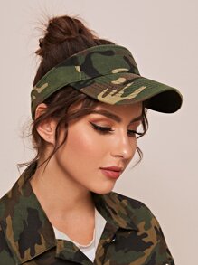 Camo Visor Hat