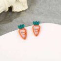 Carrot Stud Earrings