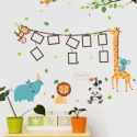 Cartoon Animal Print Wall Sticker