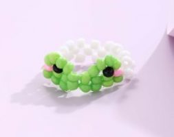 Cartoon Beaded Ring