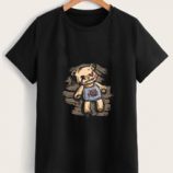 Cartoon Bear Graphic Tee