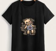 Cartoon Bear Graphic Tee