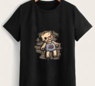 Cartoon Bear Graphic Tee