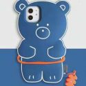 Cartoon Bear Shaped Phone Case