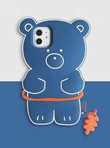 Cartoon Bear Shaped Phone Case