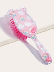 Cartoon Cloud Pattern Hair Brush