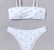 Cartoon Dinosaur Bikini Swimsuit