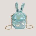 Cartoon Ear Metallic Crossbody Bag