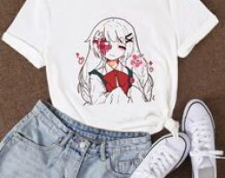 Cartoon Figure Graphic Tee