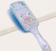 Cartoon Flamingo Pattern Hair Brush