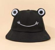 Cartoon Frog Bucket Hat
