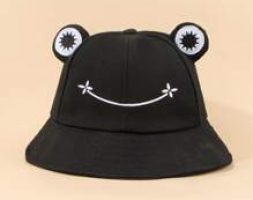 Cartoon Frog Bucket Hat