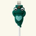 Cartoon Frog Shaped Data Cable Protector