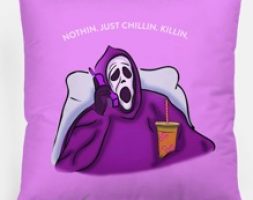 Cartoon Graphic Cushion Cover Without Filler