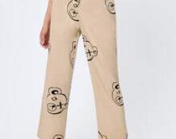 Cartoon Graphic Pants