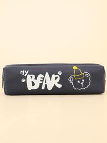 Cartoon Graphic Pencil Case