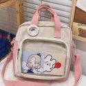 Cartoon Graphic Satchel Bag