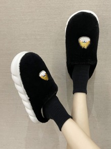 Cartoon Graphic Slippers