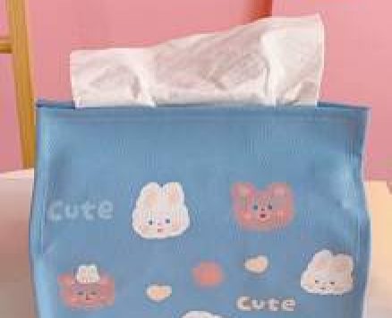 Cartoon Graphic Tissue Storage Box