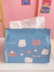 Cartoon Graphic Tissue Storage Box