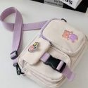 Cartoon Pocket Crossbody Bag