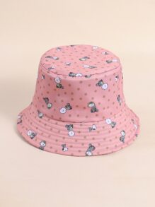 Cartoon Print Bucket Hat