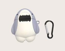 Cartoon Shark Design Airpods Case