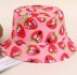 Cartoon Strawberry Bucket Hat