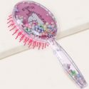 Cartoon Unicorn Print Hair Brush