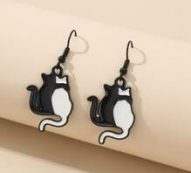 Cat Drop Earrings