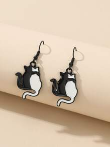 Cat Drop Earrings